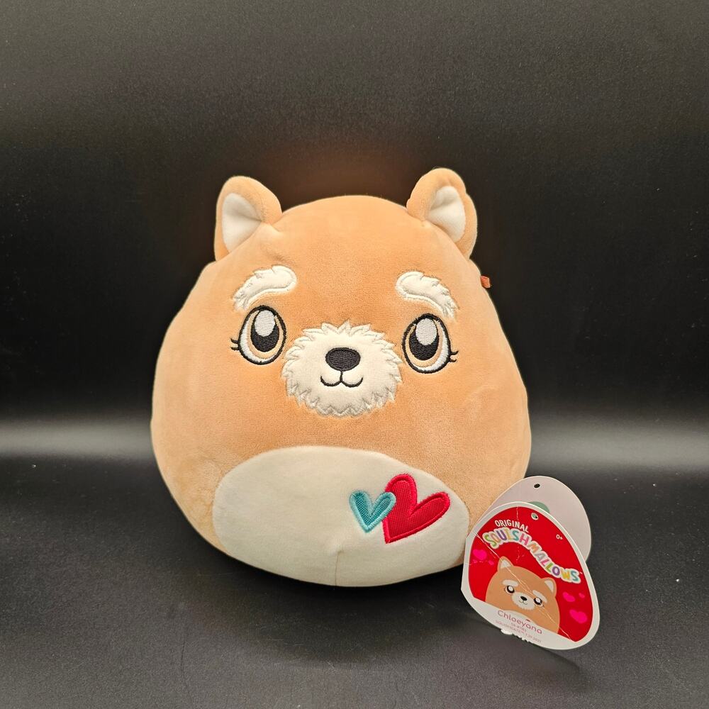 Kellytoy Squishmallow Chloeyana The Dog 8" Plush Toy Stuffed Animal